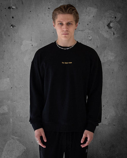 To The Moon To The Sun | Oversized Men's Sweatshirt