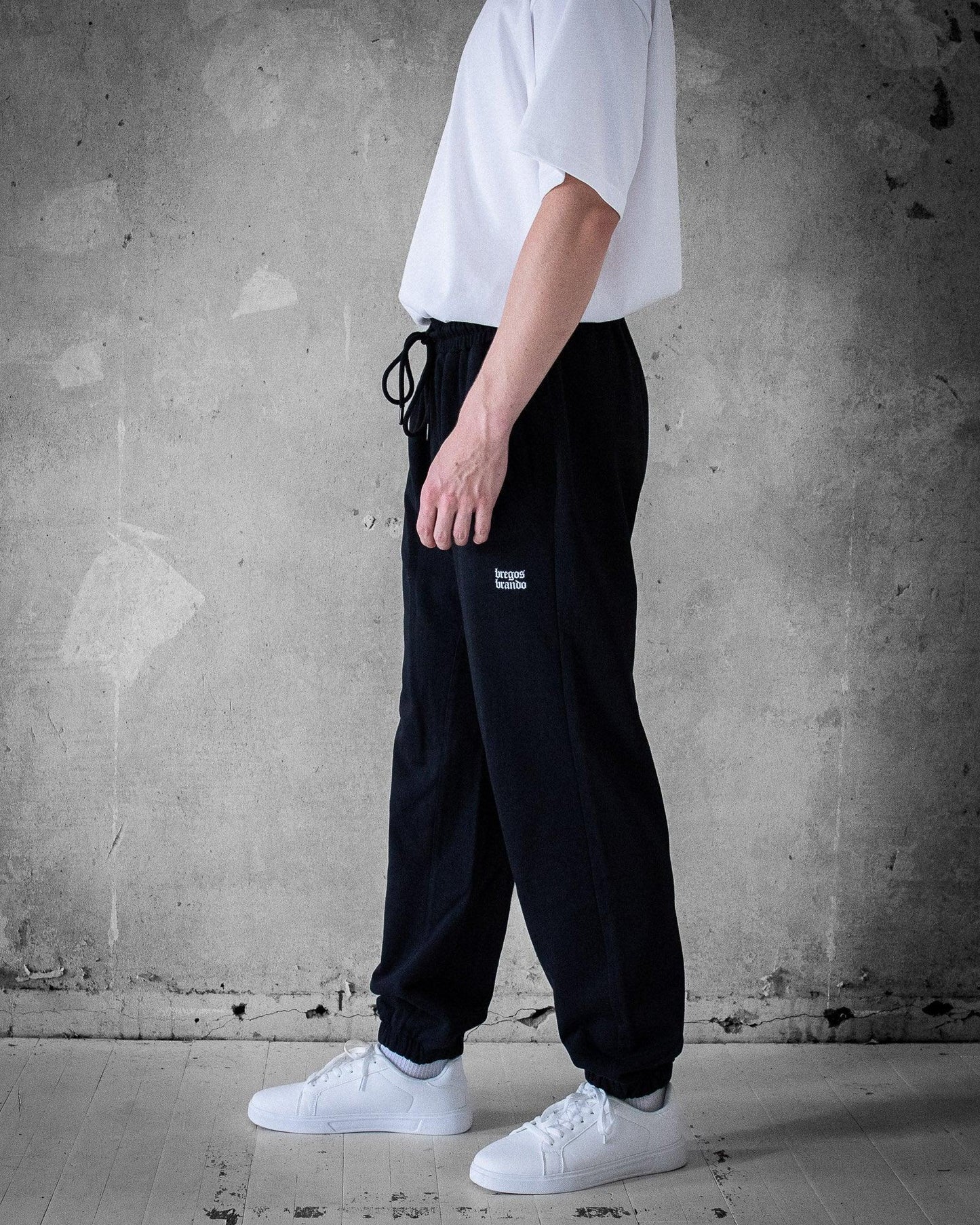 Bregos Pants | Black Joggers Men's Sweatpants