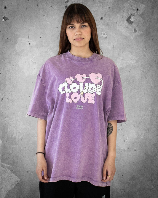 Cloude Love | Snow Wash Women's T-Shirt