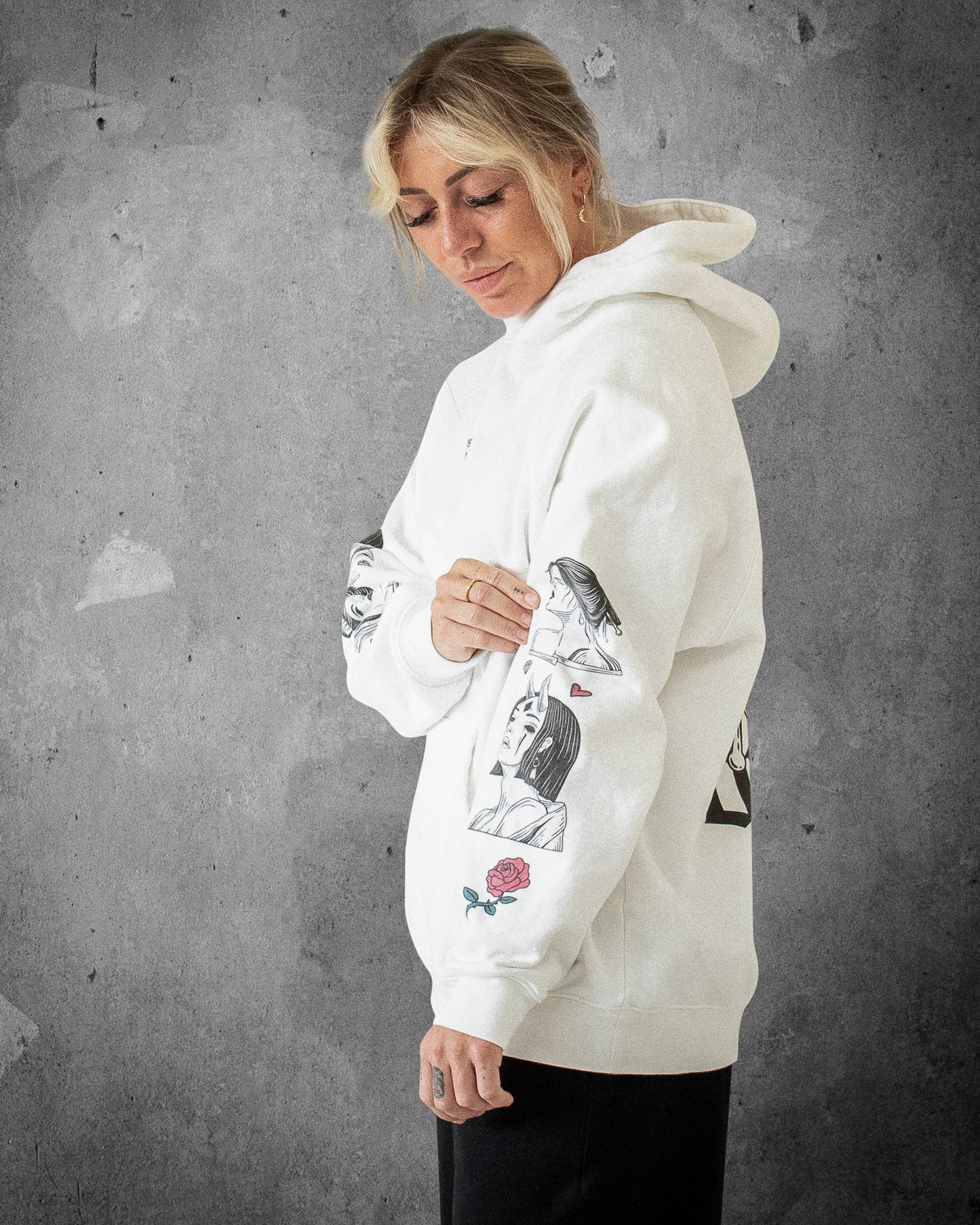 Demon | Fleece lining Women's Hoodie