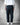 Back view of Bregos Brando black women's sweatpants – soft cotton sweatpants with a relaxed fit