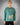 Bregos Brando green men's sweatshirt – Retro print in soft cotton