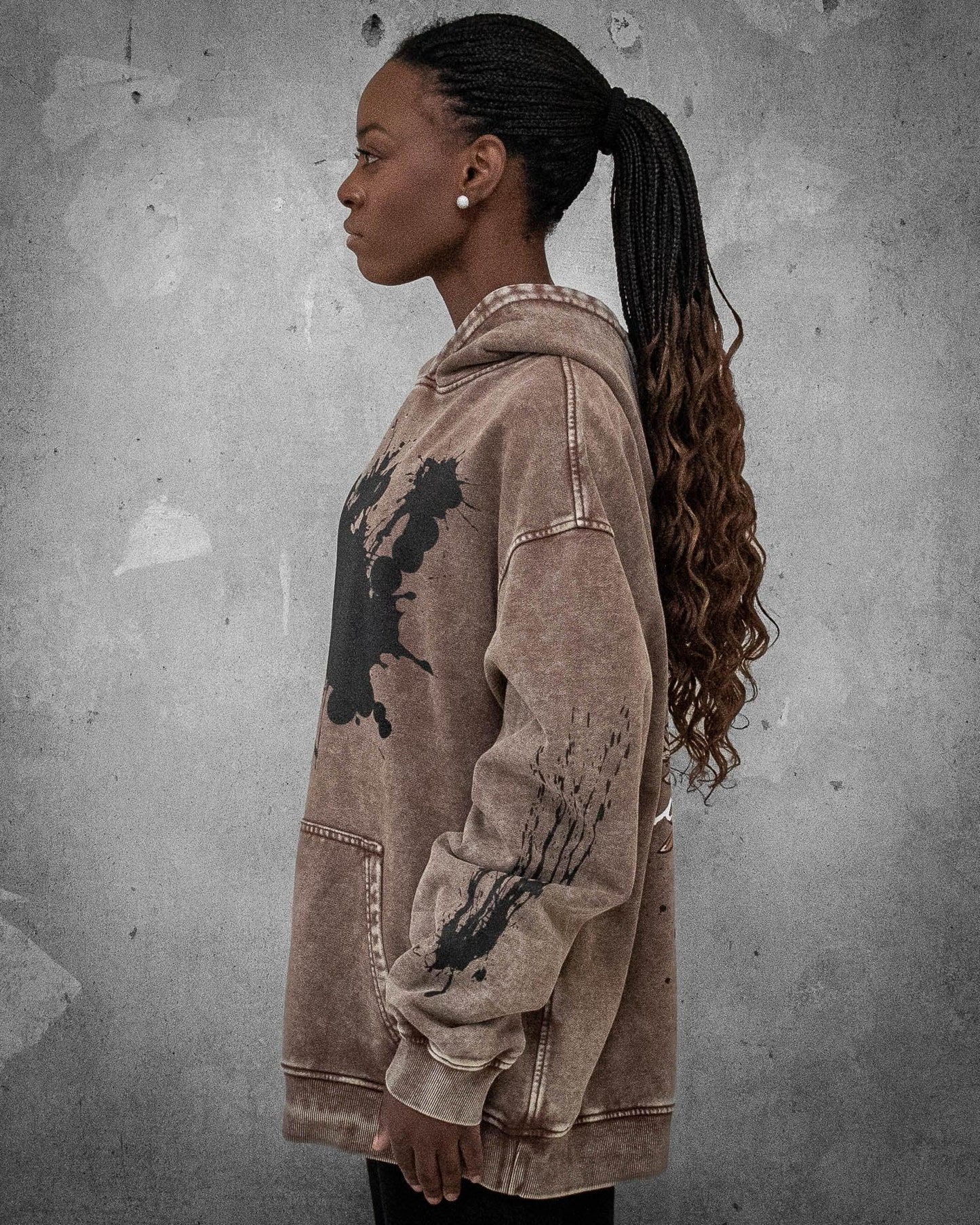 Misunderstood | Oversized Faded Women's Hoodie