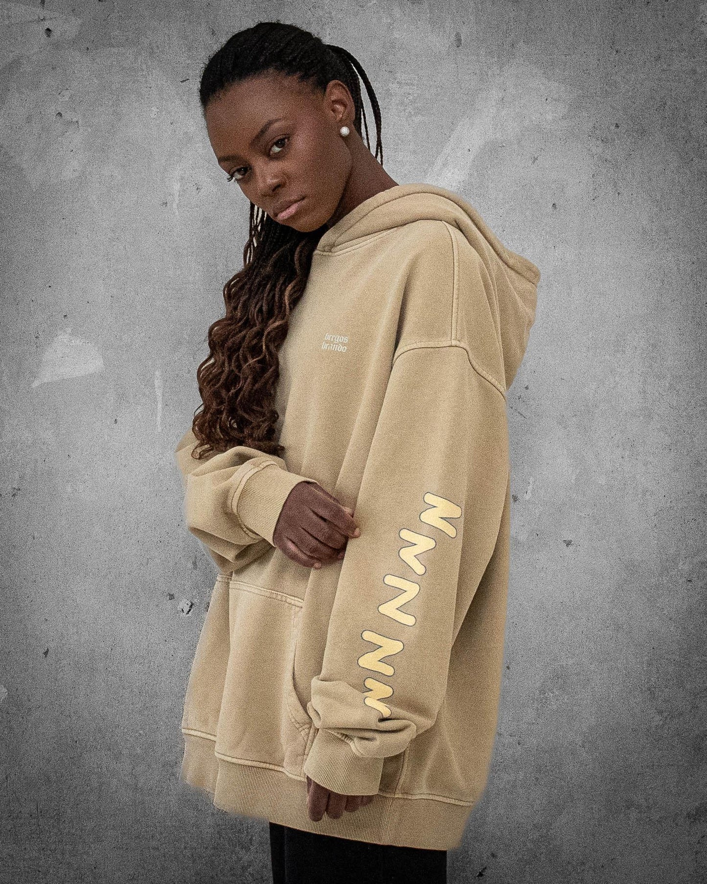 Good Morning | Oversized Retro Women's Hoodie