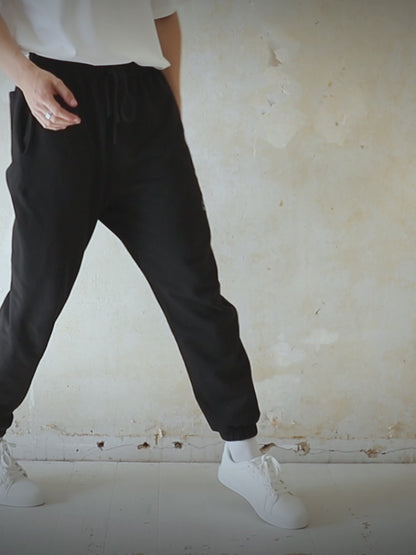 Bregos Pants | Black Men's Sweatpants